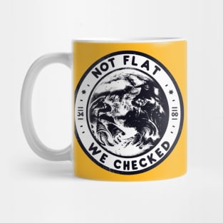 Flat earth Mug